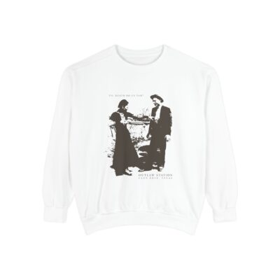 Sweatshirt - Historic Outlaw Station in Glen Rose, Texas - Bonnie & Clyde, Til Death Do Us Part